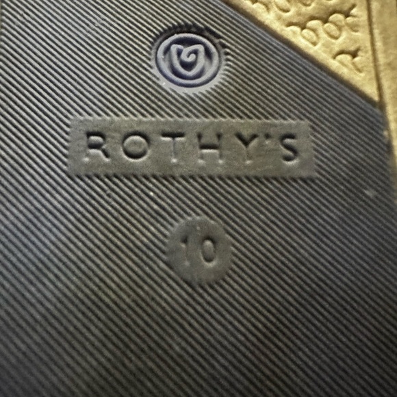 Rothys The Sneaker Women's maroon with navy Flat Slip On Shoes 10 - Picture 5 of 7